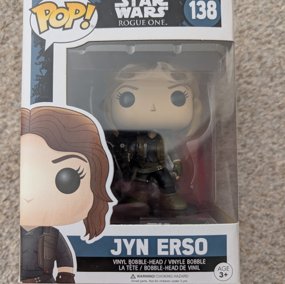 Star Wars Jyn Erso Funko Pop Vinyl Bobble-Head